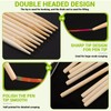 Scratching Wooden Brush, Graffiti Brush, Bamboo Brush, DIY Arts and