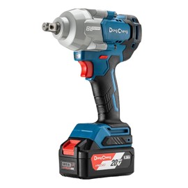 Dong Cheng 20V Brushless Impact Wrench, 515 ft-lbs High Torque, 1/2 inch 4-Speed Cordless Impact Gun, Power Wrench for Automotive Use, Bare Tool Only