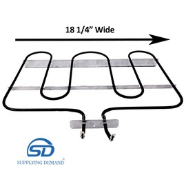 Supplying Demand 74011117 W10276482 Electric Range Oven Lower Bake Element Replacement Model Specific Not Universal