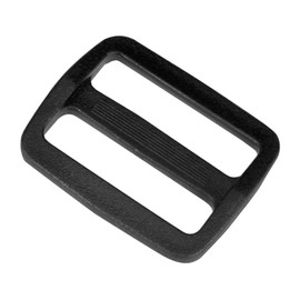 1.5 inch Black Plastic Wide Mouth Tri-glide Slide - 10 pieces - from Strapworks