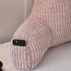 Corduroy Reading Pillow for Sitting in Bed, Large Backrest Bed