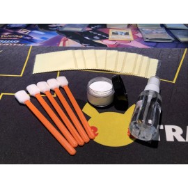 TCG Card Cleaning Kit! Card Care Kit! Improved! Extra Supplies!