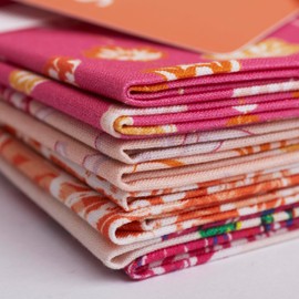 RHS Fat Quarters, Multicoloured, 20inches-24inches