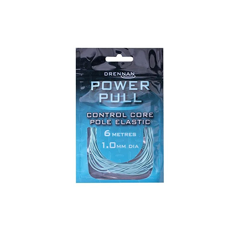 Drennan Power Pull Elastic: 1.0mm Aqua