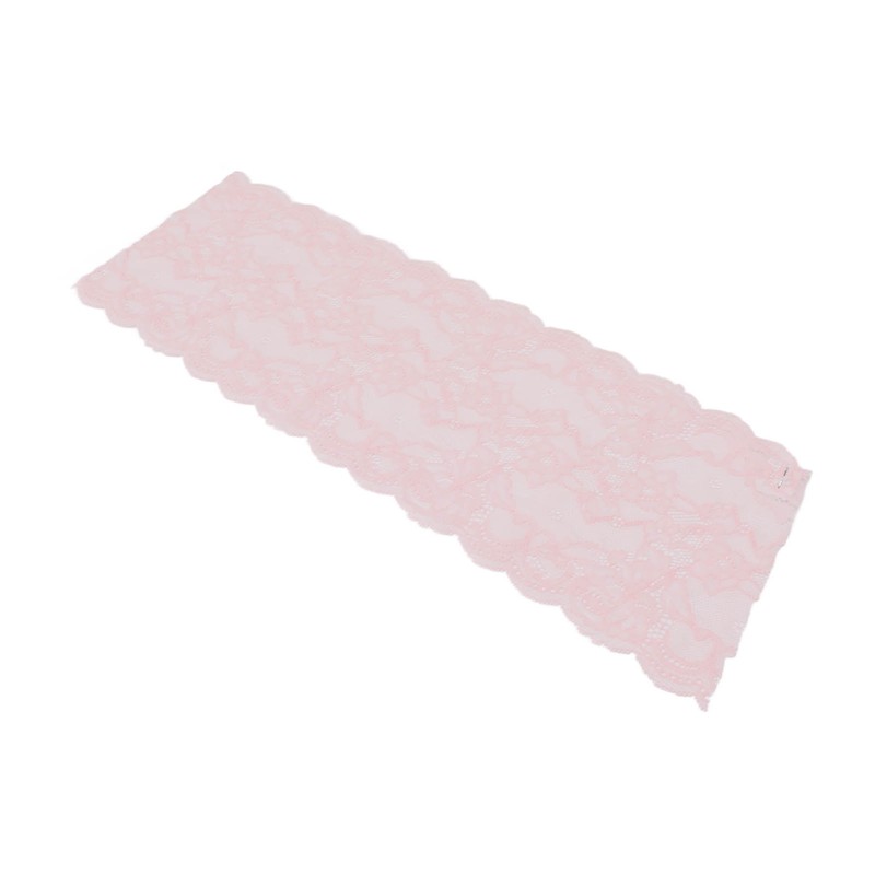 Lace Ribbon 17cm Wide Soft Nylon High Elasticity Non Irritating