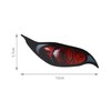 4 Pairs Car Stickers PVC Reflective Motorcycle Automatic Decoration Windscreen