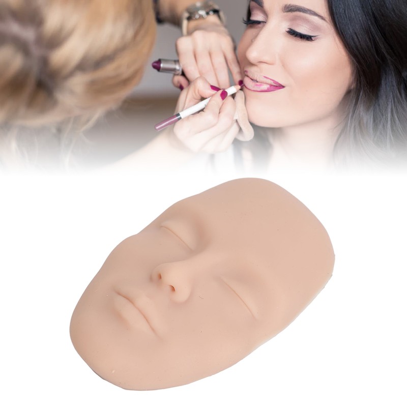 Makeup Practice Face Kit 3D Realistic Full Face Practice Broad