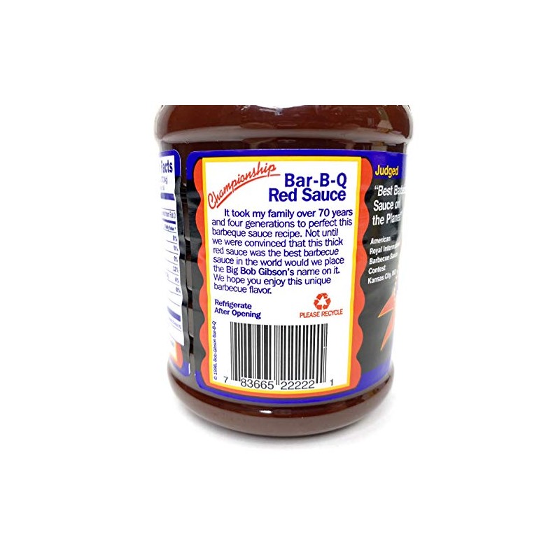Big Bob Gibson Championship Red and White BBQ Sauce Bundle