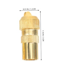 Operitacx Steckeradapter 8 Stück für Kabel Tv Antenne 9,5mm Koaxialkabel Langlebige Signalübertragung Einfache Installation für Analoges und Fernsehen