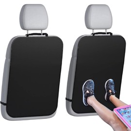 Backrest Protection Mat, Backrest Protection Car Kick Mat, Backrest Protection Car Children, Seat Protection Car Backrest, Car Seat Protector Backrest Protection for the Back of the Front Seats (Pack