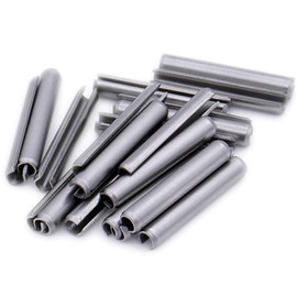 D2.5 (2.5mm x 30mm) Slotted Spring Pin (Heavy) - Stainless Steel (A1) (Pack of 20)