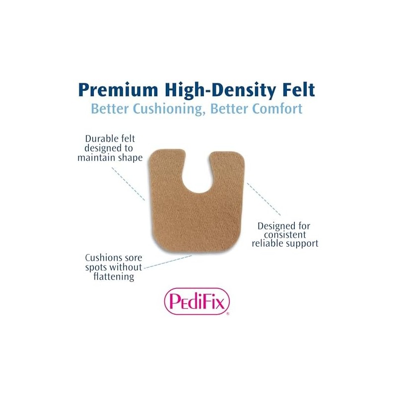 PediFix Felt Callus Protectors, 8-Count