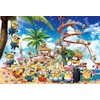 Epoch Company 300 Piece Jigsaw Puzzle Minions Hologram Beach Party