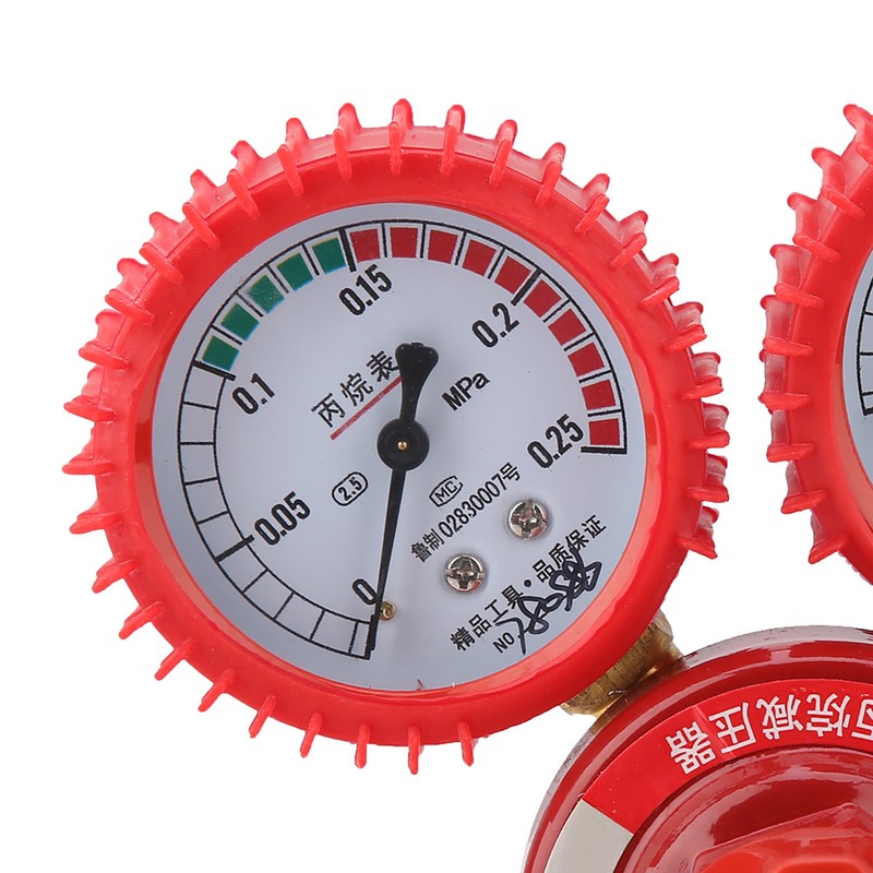 YQW‑02 Zinc Alloy Propane Pressure Gauge Welding Cutting Parts Propane
