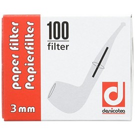 Tsuge #77774 Denier Cotia 3mm Filter, 100 Pieces