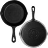 Backcountry Iron 6-1/2 Inch Round Small Pre-Seasoned Cast Iron Skillet