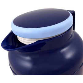 Helios Wash Pro Kunststoff-Isolierkanne mit Drehverschluss 1,0 l dunkelblau spülmaschinenfest