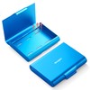Oralphi Aluminum Retainer Case,Compatible with Invisalign,Retainer Box Denture case with