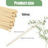 GZGXKJ Pack of 150 Wooden Sticks for Crafts 300 mm
