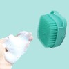 4PCS Dog Cat Silicone Softy Massage Bath Brush Scrubber Shampoo