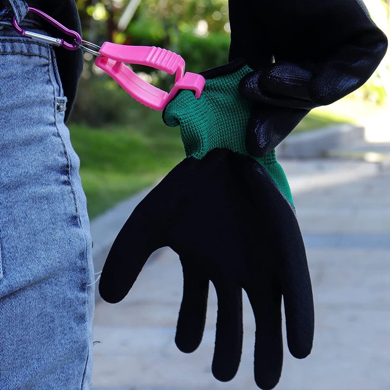 8pcs Glove Clips for Work Glove Holders Glove Belt Clip