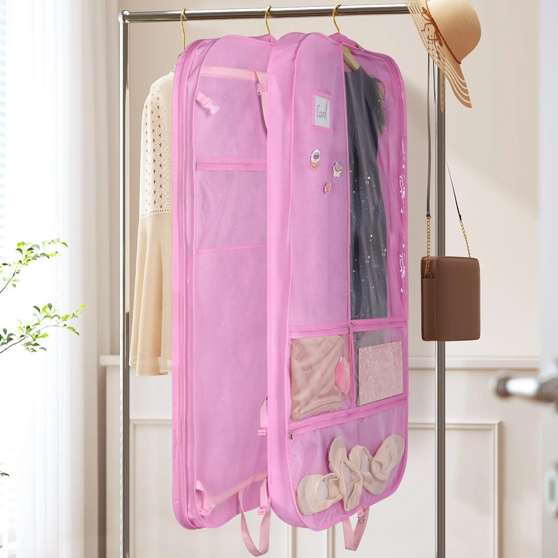 Univivi Costume Garment Bags for Dancers, 50 Inch Dance Competition