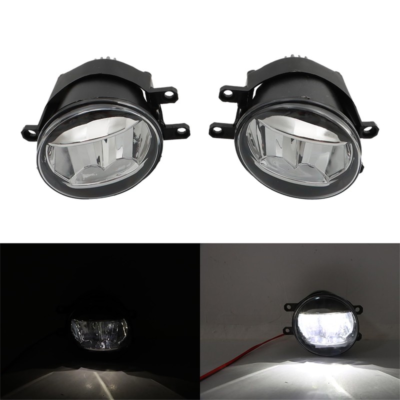 Silscvtt 1 Pair Front Fog Light Assembly Replacement for Camry