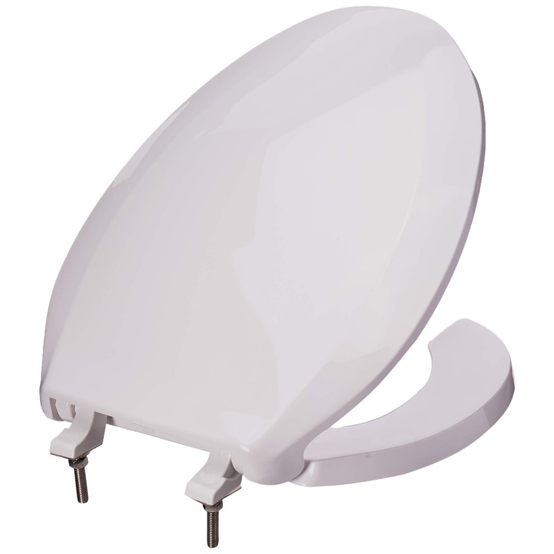 TOTO SC134#01 Elongated Commercial Toilet Seat, Cotton White