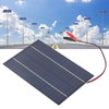 Nimomo Solar Panel 4.2W 18V Monocrystalline Silicon for Home Lighting,
