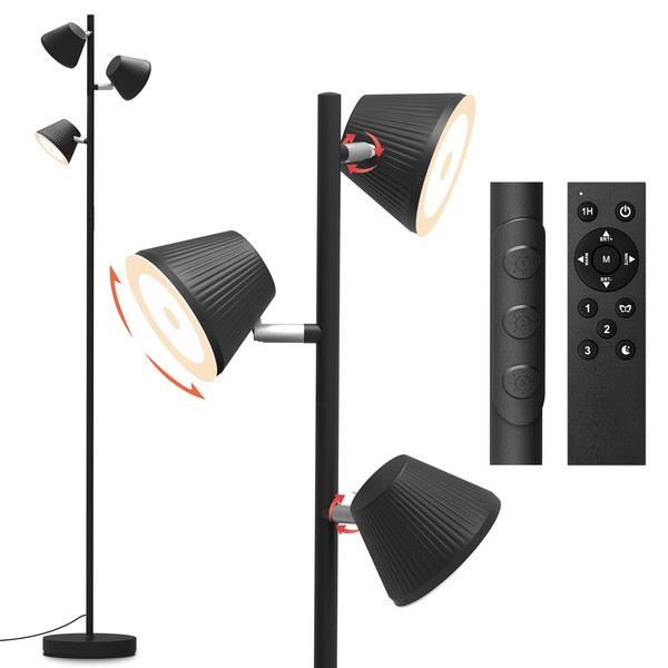 [2024 New]42W Tree Floor Lamp, Super Bright LED Standing Lamp