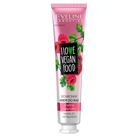 Eveline Cosmetics Ich Liebe Vegan Food Protective Hand Cream Raspberry & Corlender 50 ml