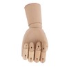 Flexible Wooden Hand Model Moveable Wooden Artists Manikin Hand Figure
