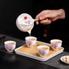 REOWONU Chinese tea set Gongfu tea set, Portable Teapot Set