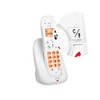 SPC Kairo Cordless Landline Telephone, Illuminated Buttons and Light Indicator,