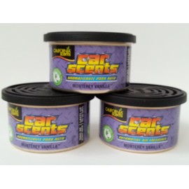 Car Scents California Sents Monterey Vanilla Lufterfrischer 3er Sparpack - Set