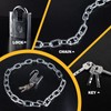 Bike Chain Lock, Cannot Be Cut with Bolt Cutters Or