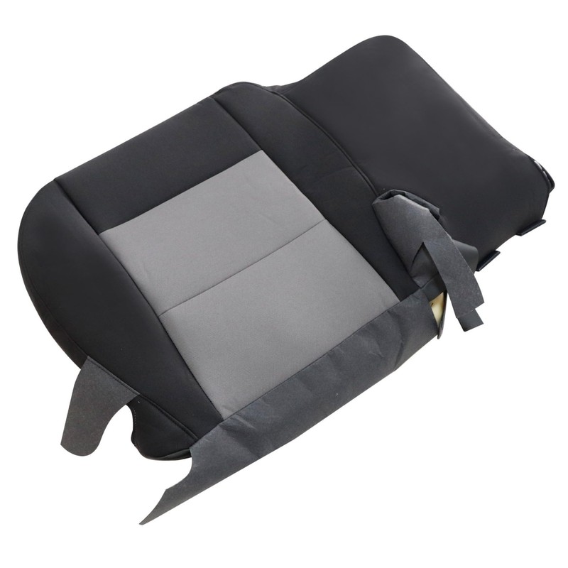 Driver Side Bottom Replacement Cloth Seat Cover Ebony Black/Med Flint