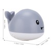 Light Water Toy Automatic Bath Whale Spray Toy Floating Pool