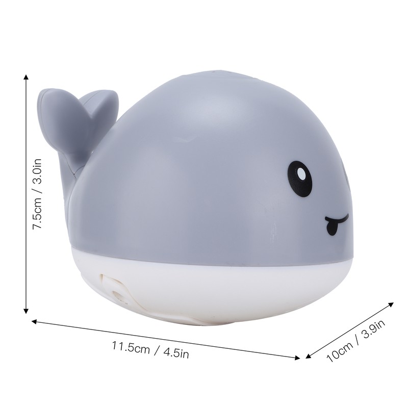 Light Water Toy Automatic Bath Whale Spray Toy Floating Pool