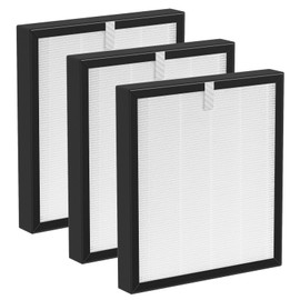 LINNIW TZ-K2 Replacement Filter Compatible with ToLife Air Purifier TZ-K2, 3-in-1 High-Efficiency H13 HEPA TZ-K2 Filter, Activated Carbon and Pre-filter, TZ-K2-A replacement filter, 3 Pack