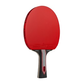 JOOLA Red Carbon Pro Table Tennis Bat - Carbon Professional Bat with Micron Pads & Magnetic Box