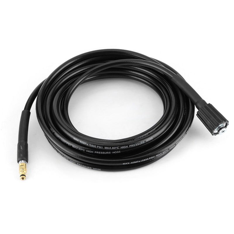 40MPa/5800PSI Auto Washer Hose High Pressure Water Cleaning Rubber Pipe