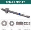 HROMIGRY 1/4" x 3-1/4" Concrete Anchors (20 Pack) 1/4 inch