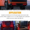 PSEQT 10" LED Trailer Brake Tail Lights Bar Red Stop