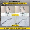 Vevor Bomba Circuladora Agua Caliente 3 Velocidades 245w