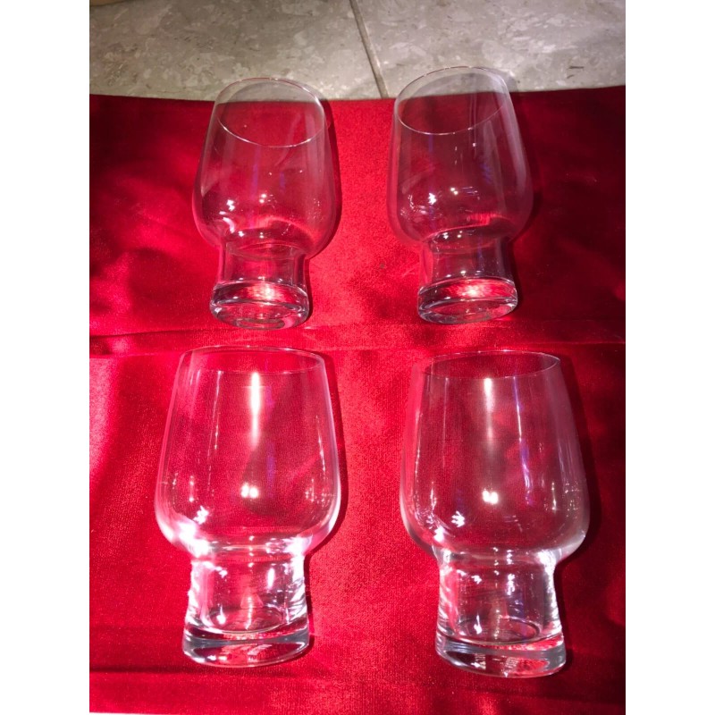 QTY 4 NEW ALESSI FOR DELTA AIRLINES 044207725 Wine SHORT