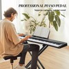 Ktaxon 88 Key Foldable Electronic Keyboard Piano Set, Semi-Weighted Electric