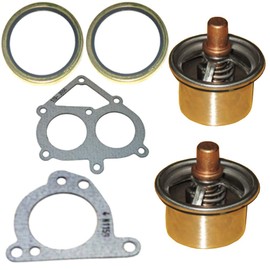 RAParts 2477133 Thermostat and Gasket Kit Fits Caterpillar C15 MBN 6NZ 247-7133 Fits CAT
