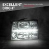ALLGOOD LED DRL Headlight Assembly Front Headlamp Compatible with 2007-2013