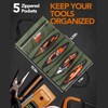 Roll Up Tool Bag, 16OZ Canvas Wrench Roll Up Pouch